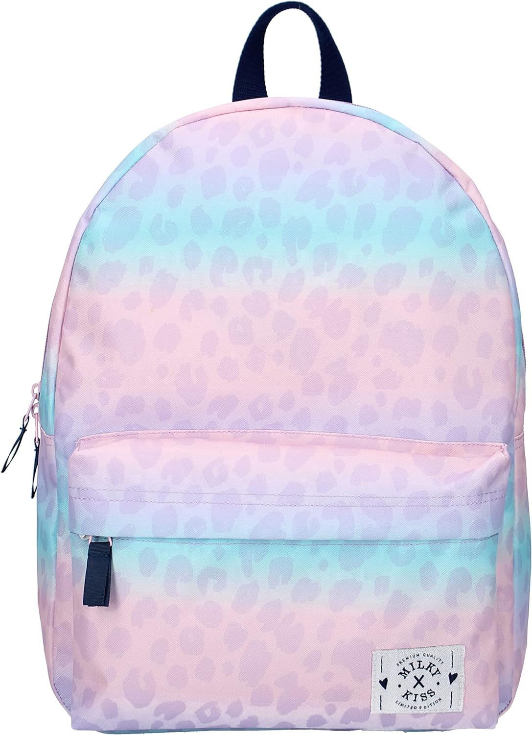 Milky Kiss rugzakken Stay Cute-Backpack-with Your Favorite Hero Print-Ideal for The Young Adventurer-Blue-Multicolour