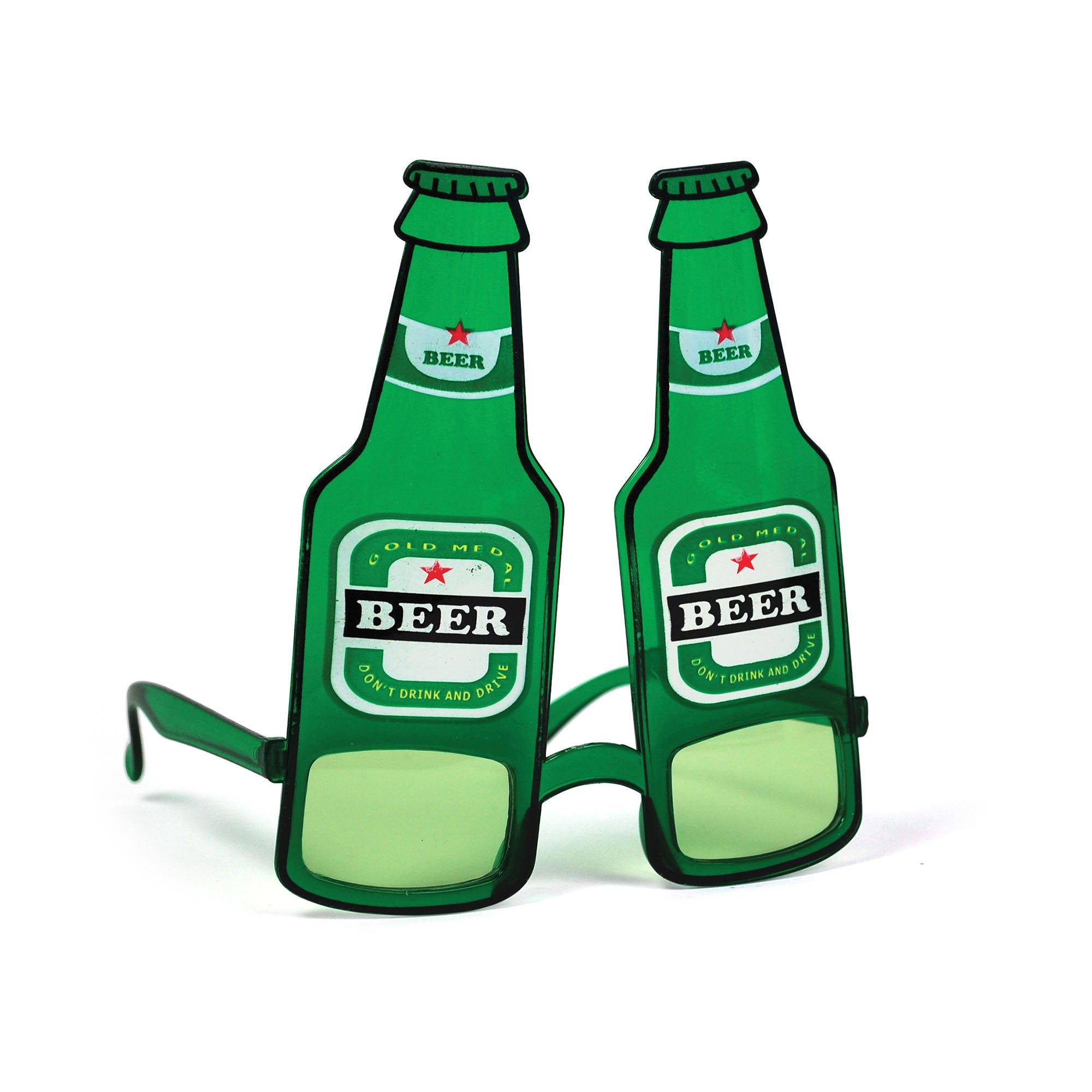 Beer Bottle Glasses (accesorio de disfraz