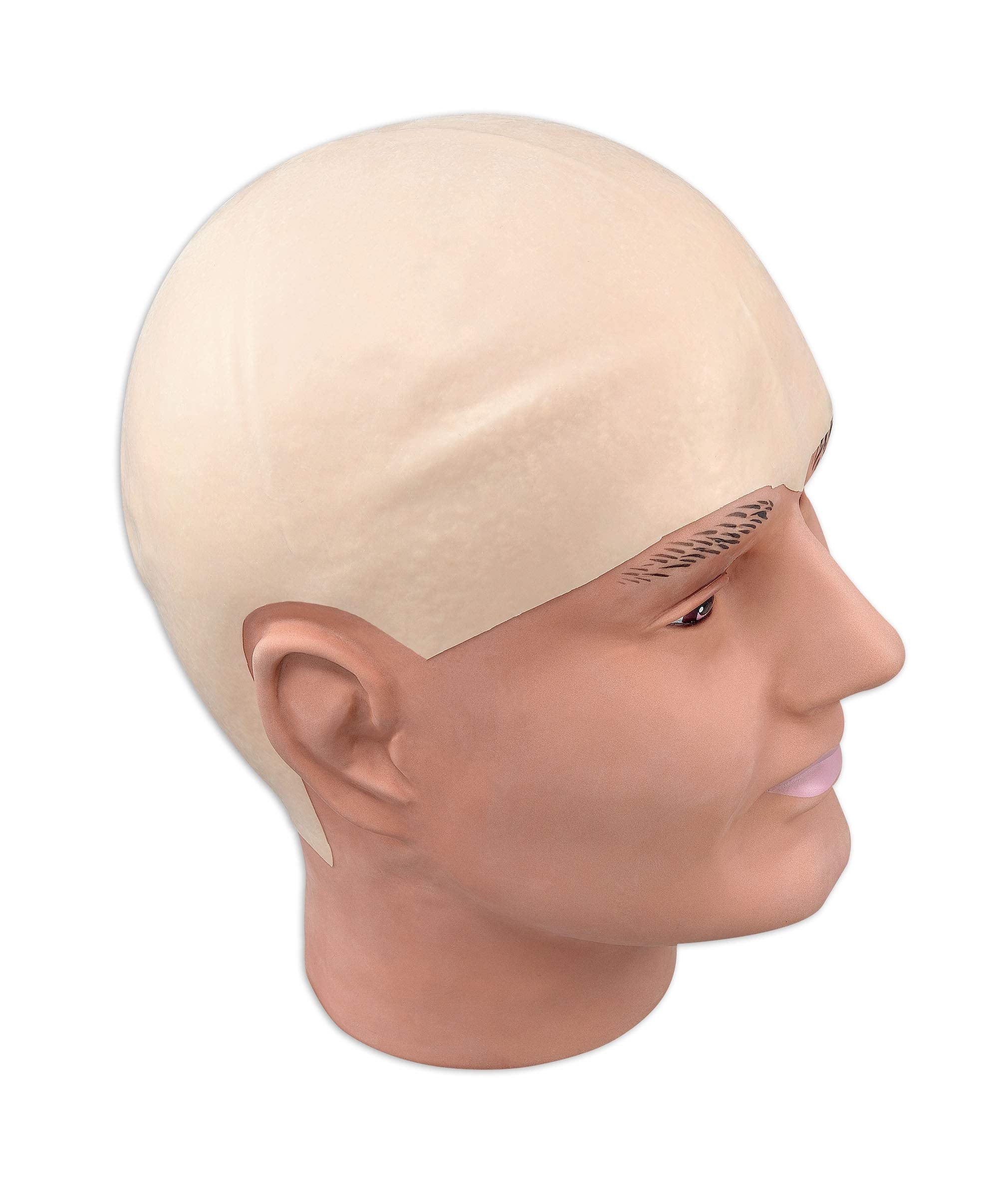 Bristol Novelty MD006 Bald Head, Mens, Beige, One Size