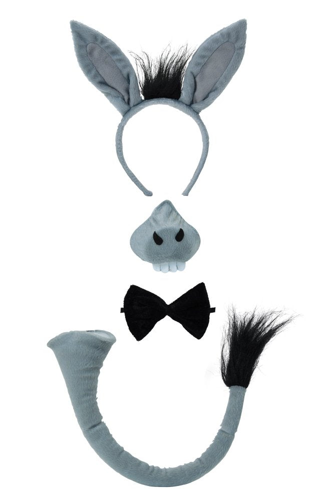 Bristol Novelty - Set da travestimento da asino - Bambini