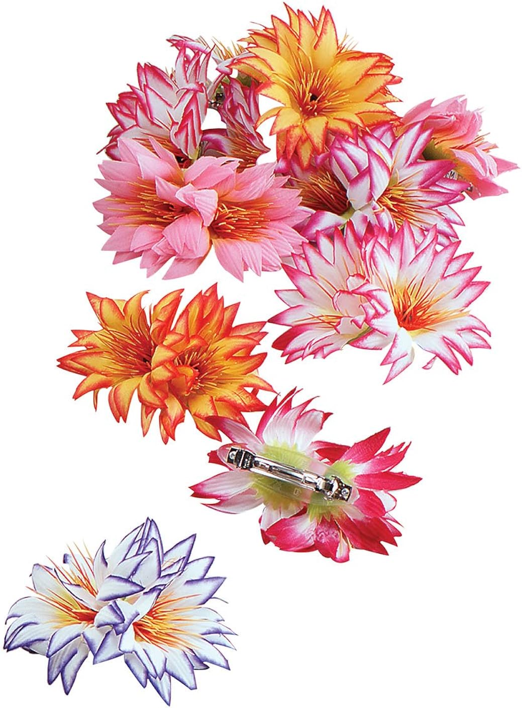 Bristol Novelty BA396 Flower Hair Clip, One Size