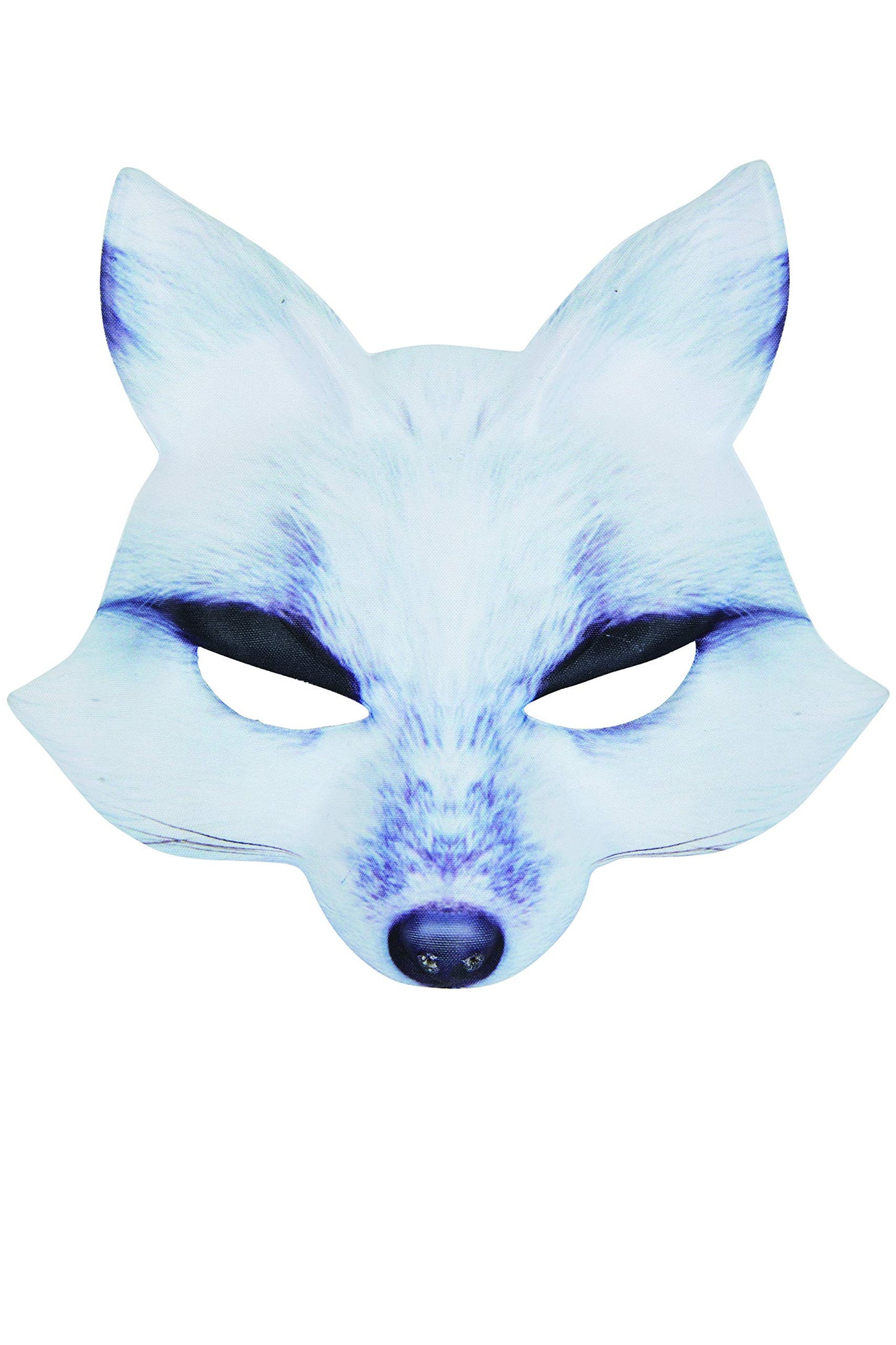 Bristol Novelty-PM170 Máscara de lobo blanco en EVA, color, talla única (PM170