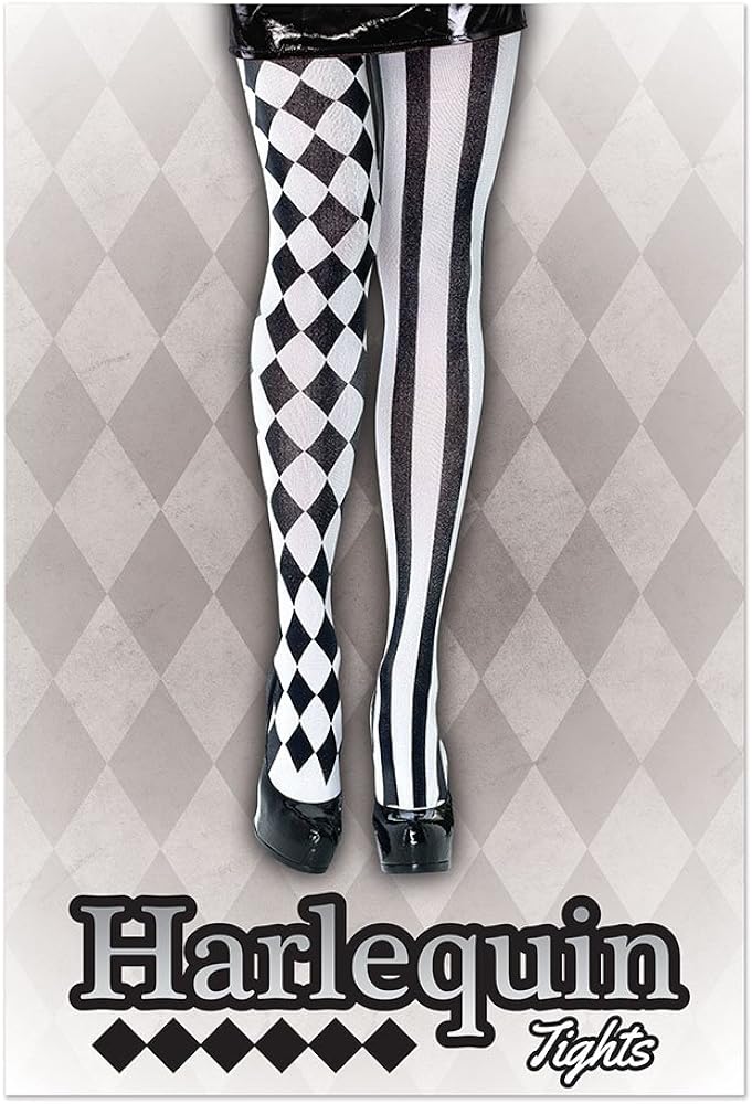 Bristol Novelty Damen Harlekin Strumpfhose