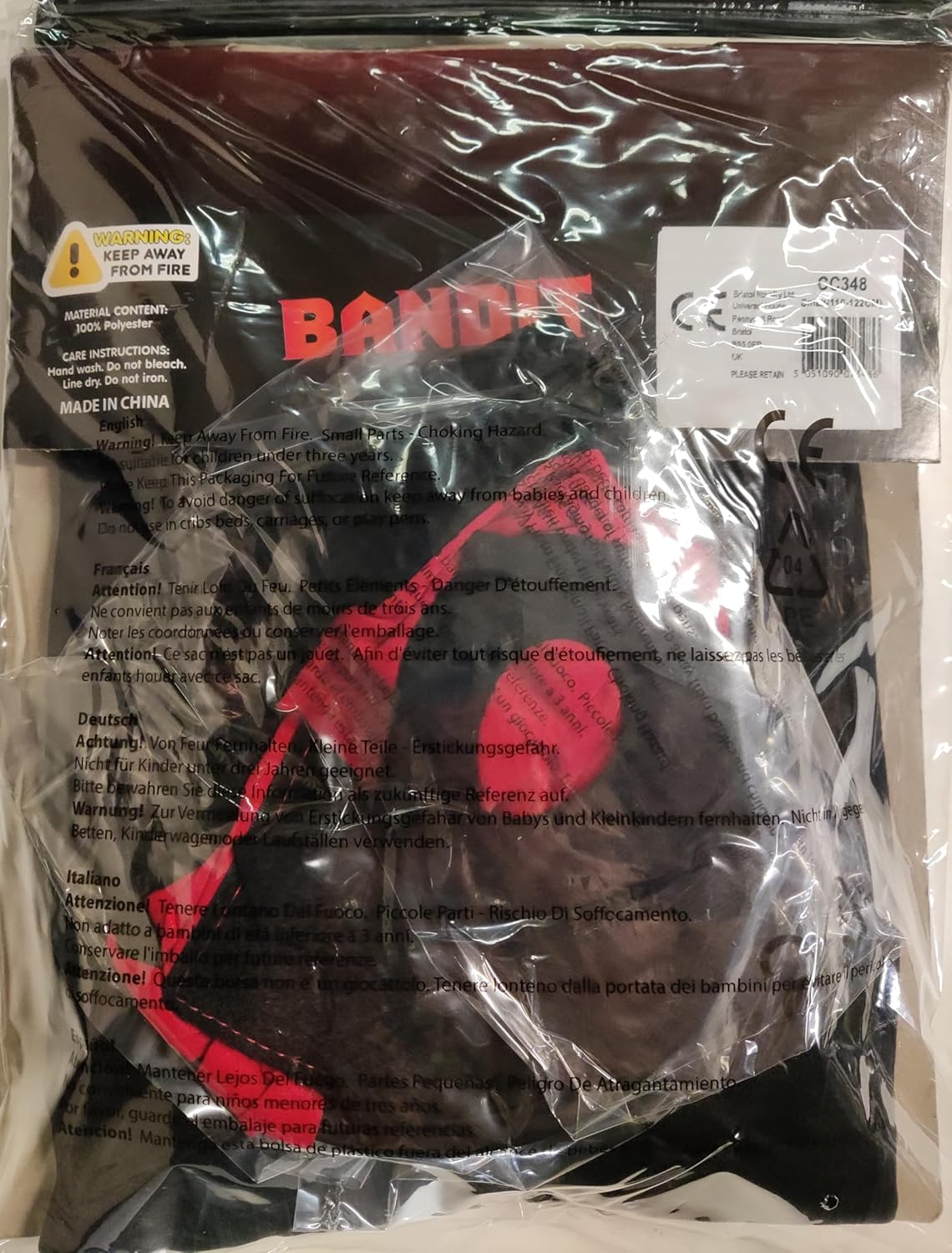 Bristol Novelty Kinder/Jungen Kostüm Bandit