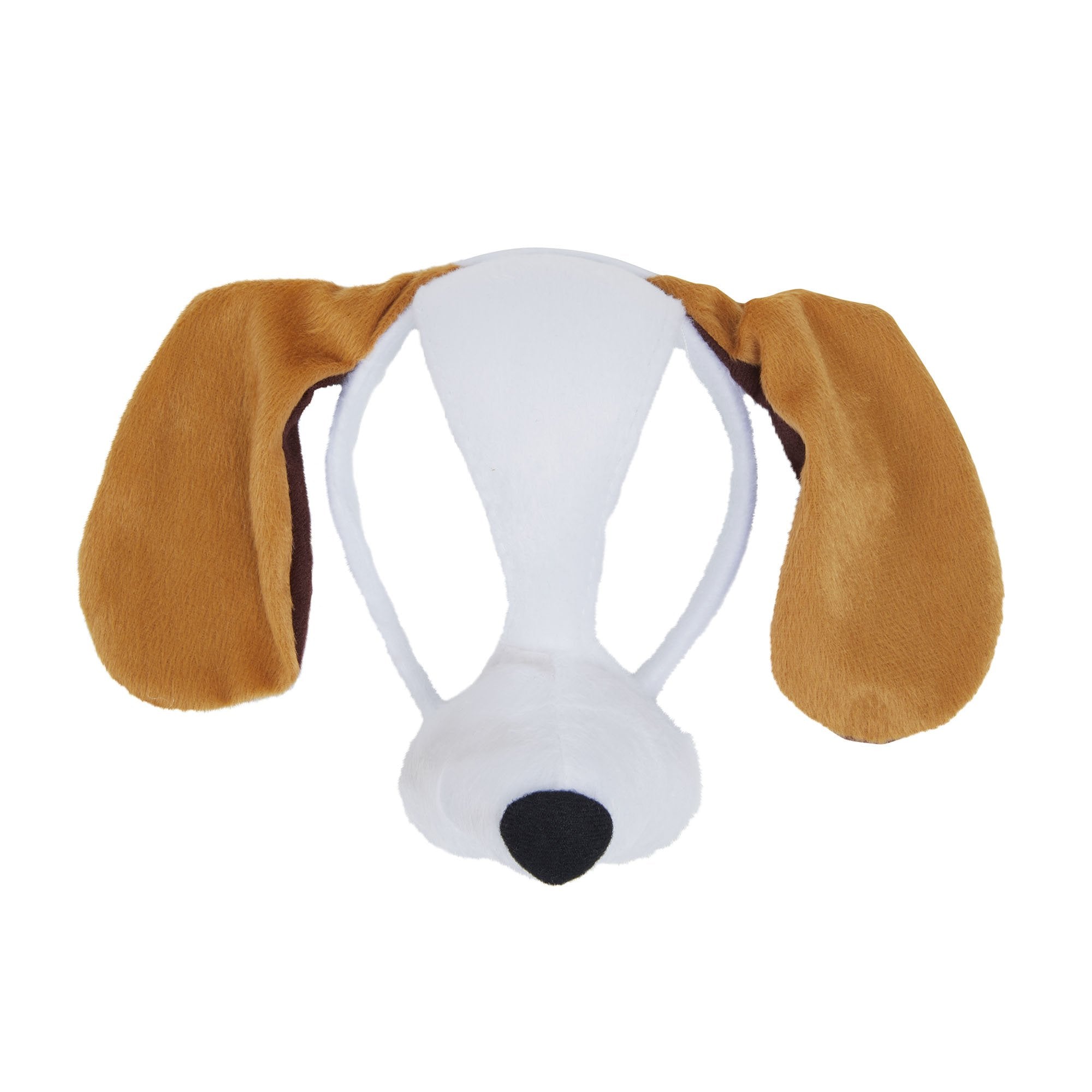Bristol Novelty EM154 Dog Mask and Sound on Headband, Unisex-Child, Multi-Colour, One Size