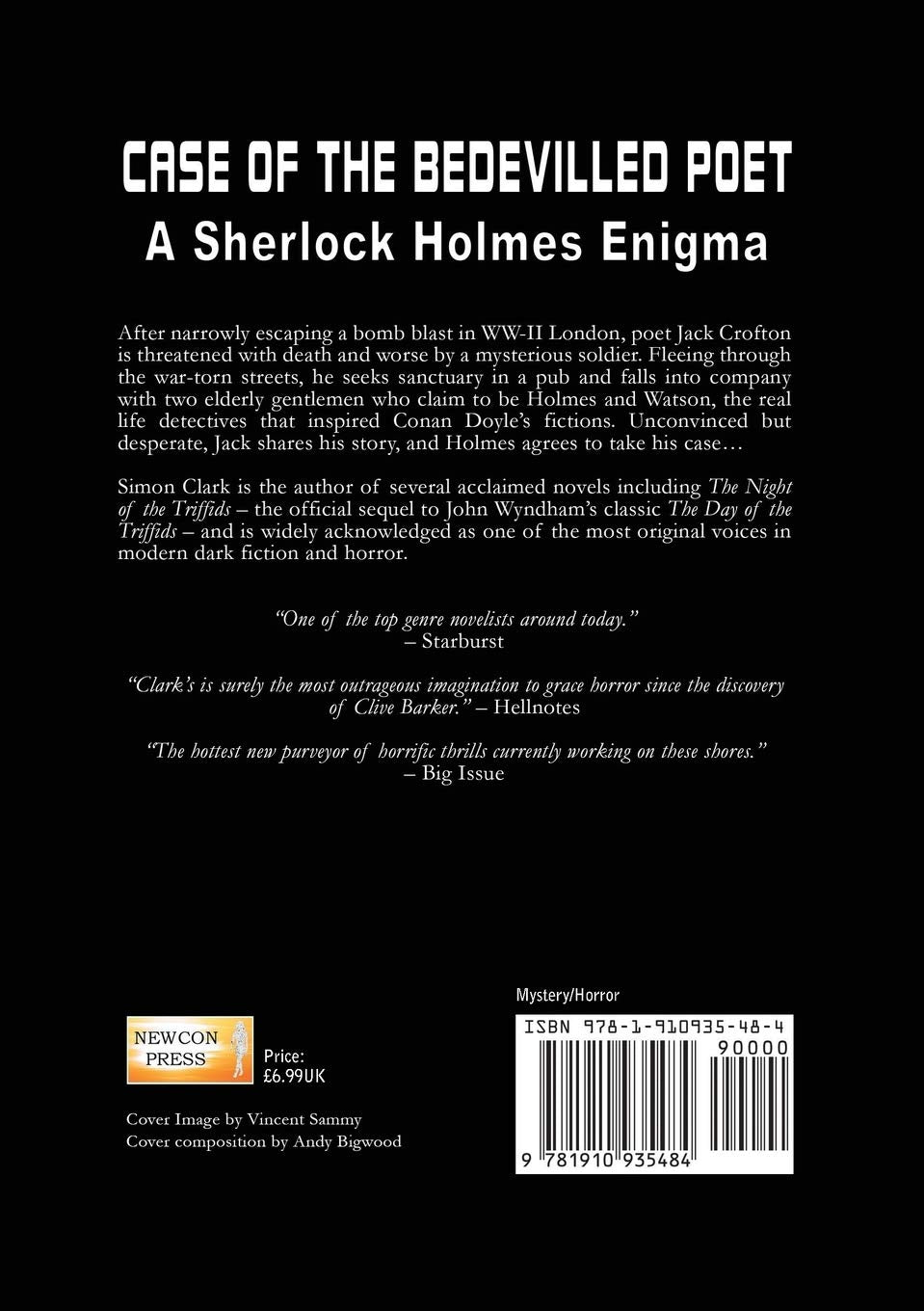 Case of the Bedevilled Poet: A Sherlock Holmes Enigma (1) (NewCon Press Novellas Set 2