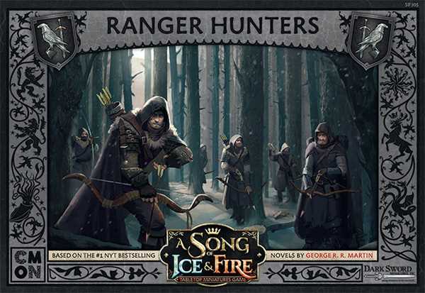 Cool Mini or Not, A Song of Ice and Fire: Night's Watch Ranger Hunters Expansion, Miniature Game