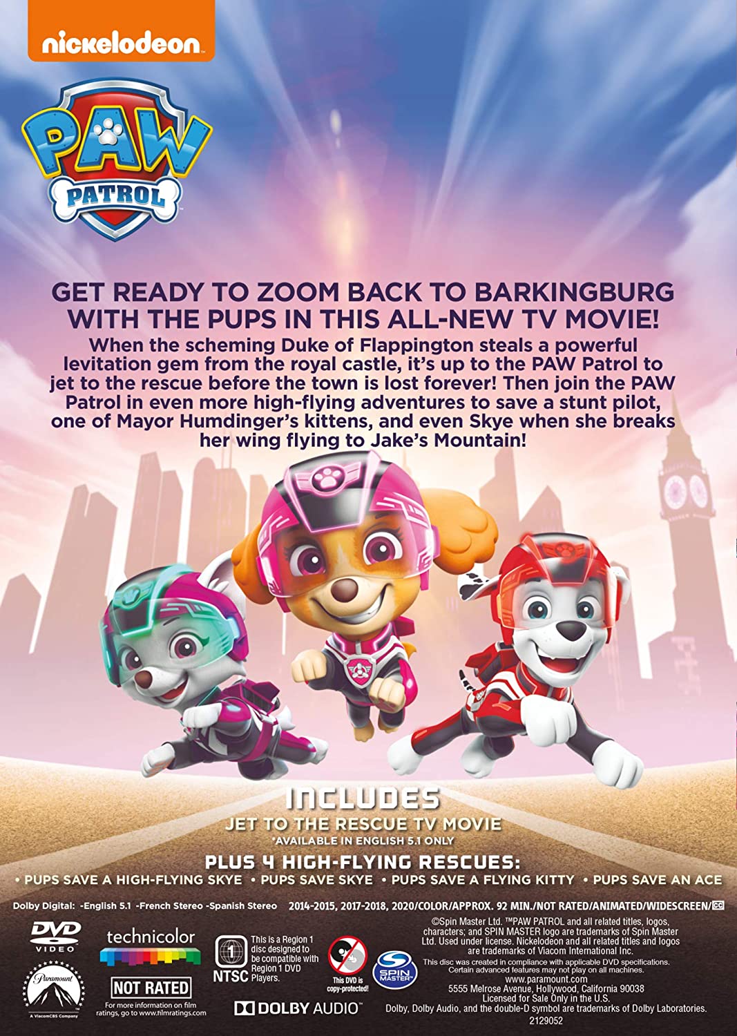 PAW Patrol: Jet to the Rescue