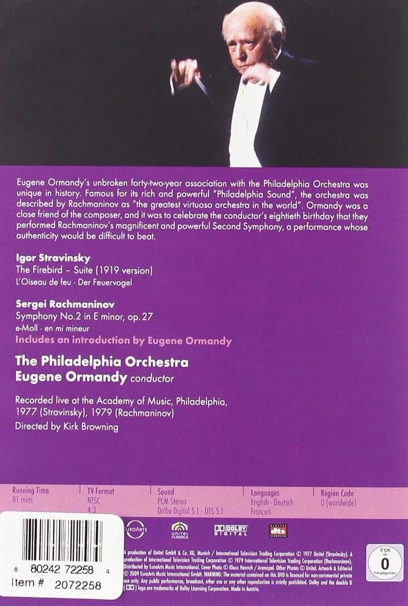Stravinsky: The Firebird Suite/Rachmaninov: Symphony No.2...