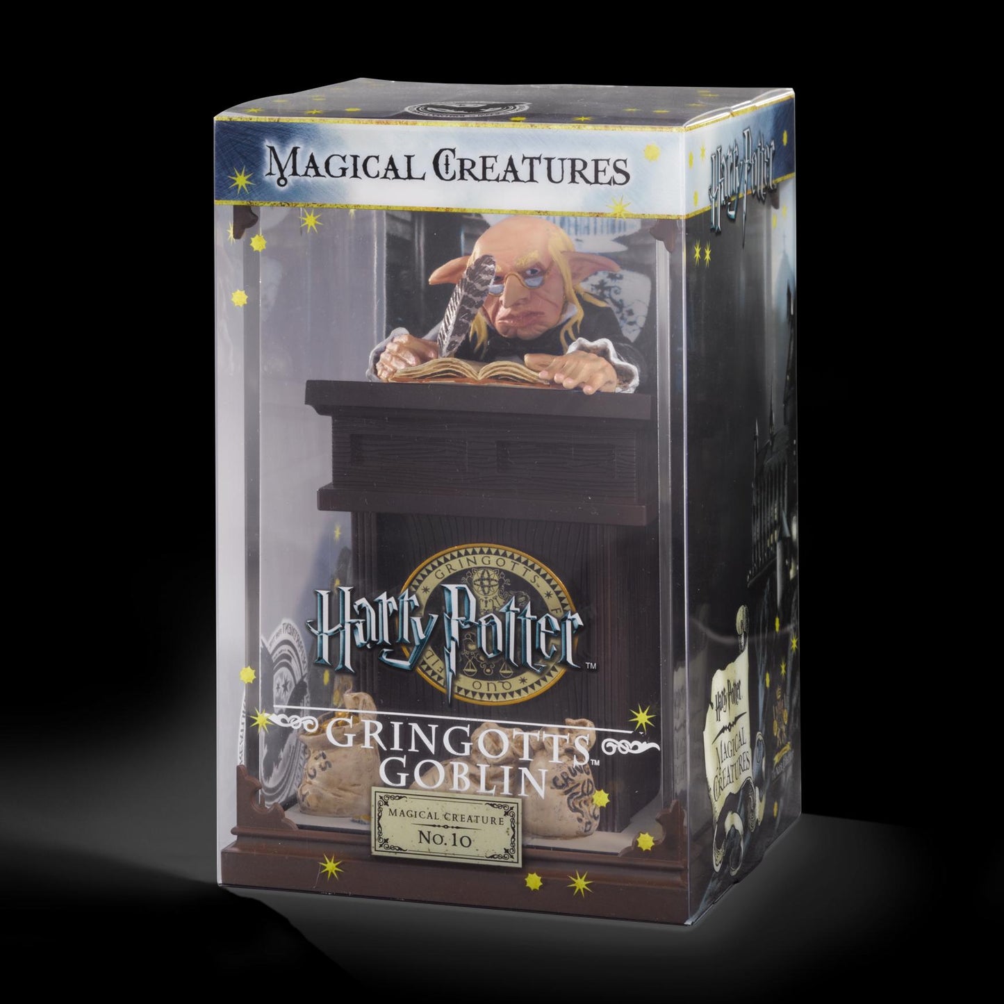 The Noble Collection - Magical Creatures Gringotts Goblin - Hand-Painted Magical Creature #10 - Officially Licensed Harry Potter Toys - Collectable Figures - For Kids & Adults