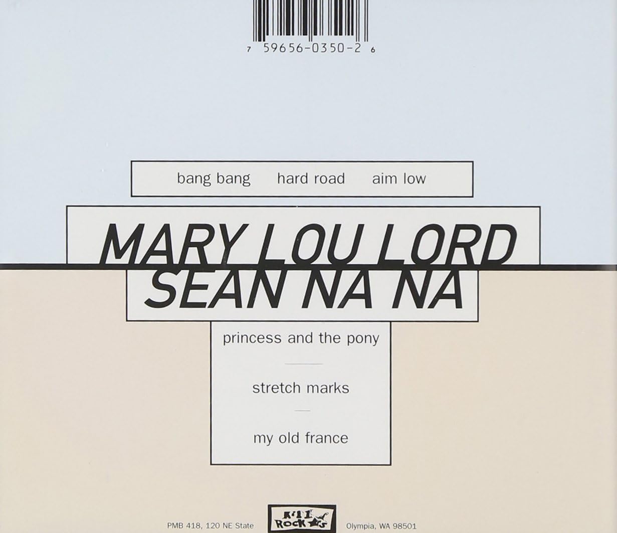 Mary Lou Lord and Sean Na Na