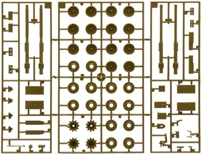 Italeri 6582S 1:35 M60A-3 Combat Tank, Building, Construction, Stand Model Making, Crafts, Hobby, Gluing, Plastic Kit, Detailed