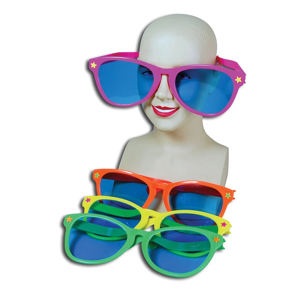 Bristol Novelty GJ186 Sun Specs Jumbo Party Accessory Set, Unisex-Adult, Multi-Colour, One Size