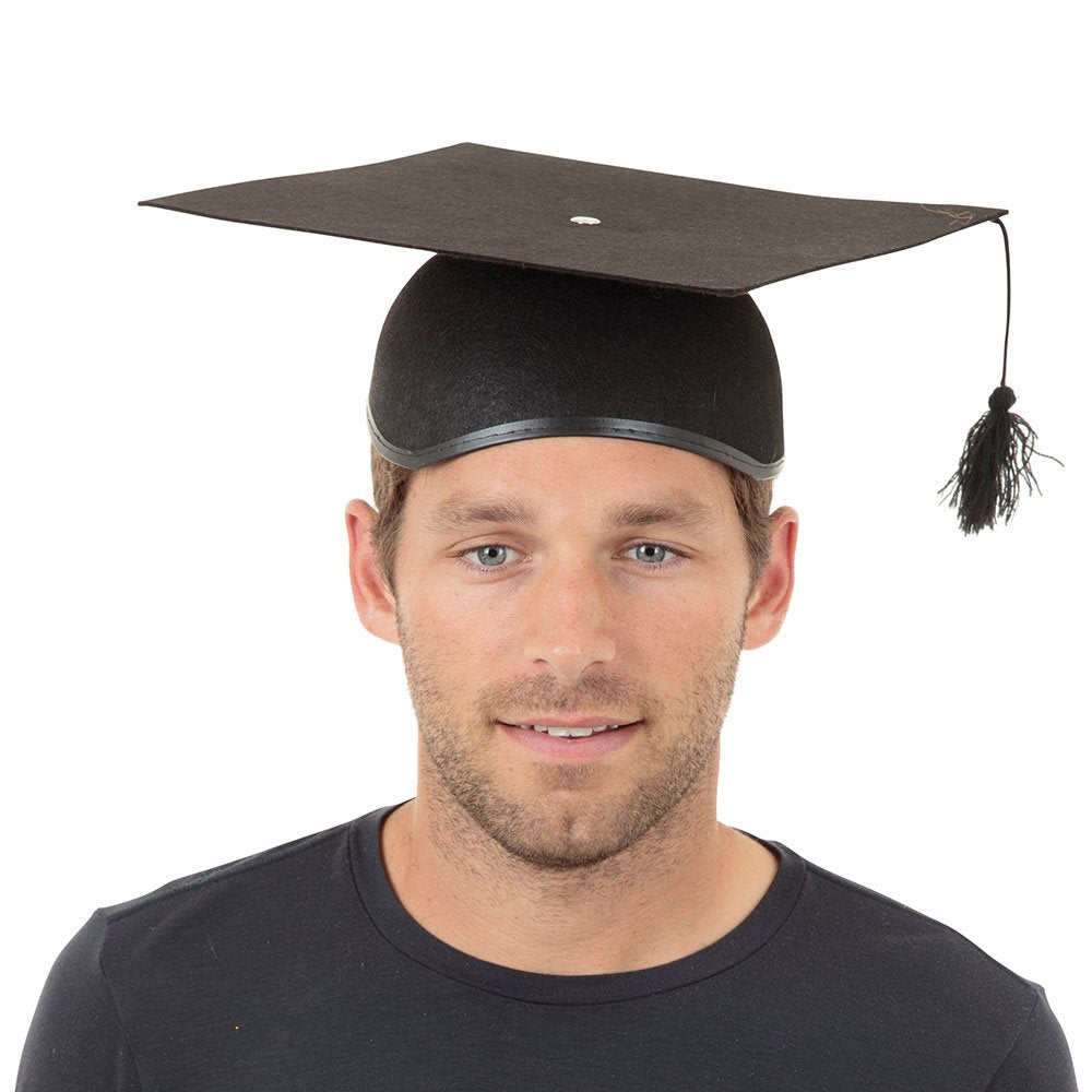 Bristol Novelty Unisex Filz-Doktorhut, zweiteilig