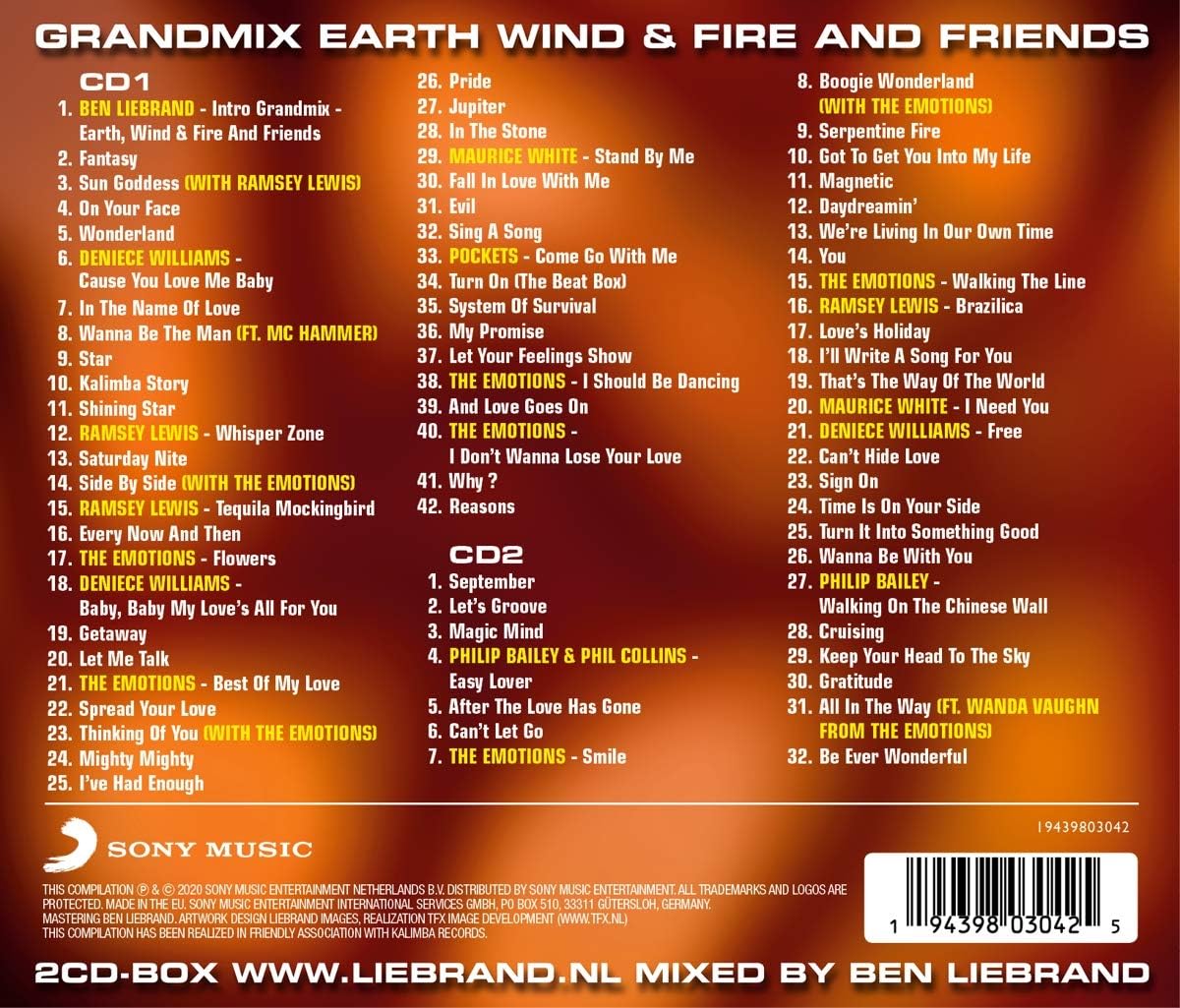 Earth, Wind & Fire And Friends - Grandmix - Earth, Wind & Fire