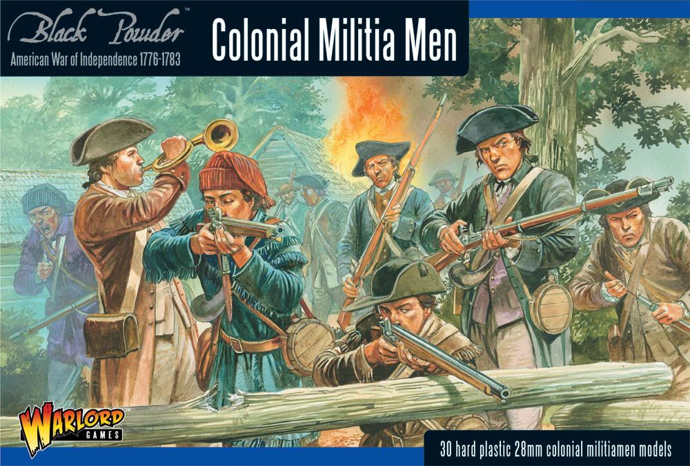 AWI Colonial Militia Men (Plastic Box)