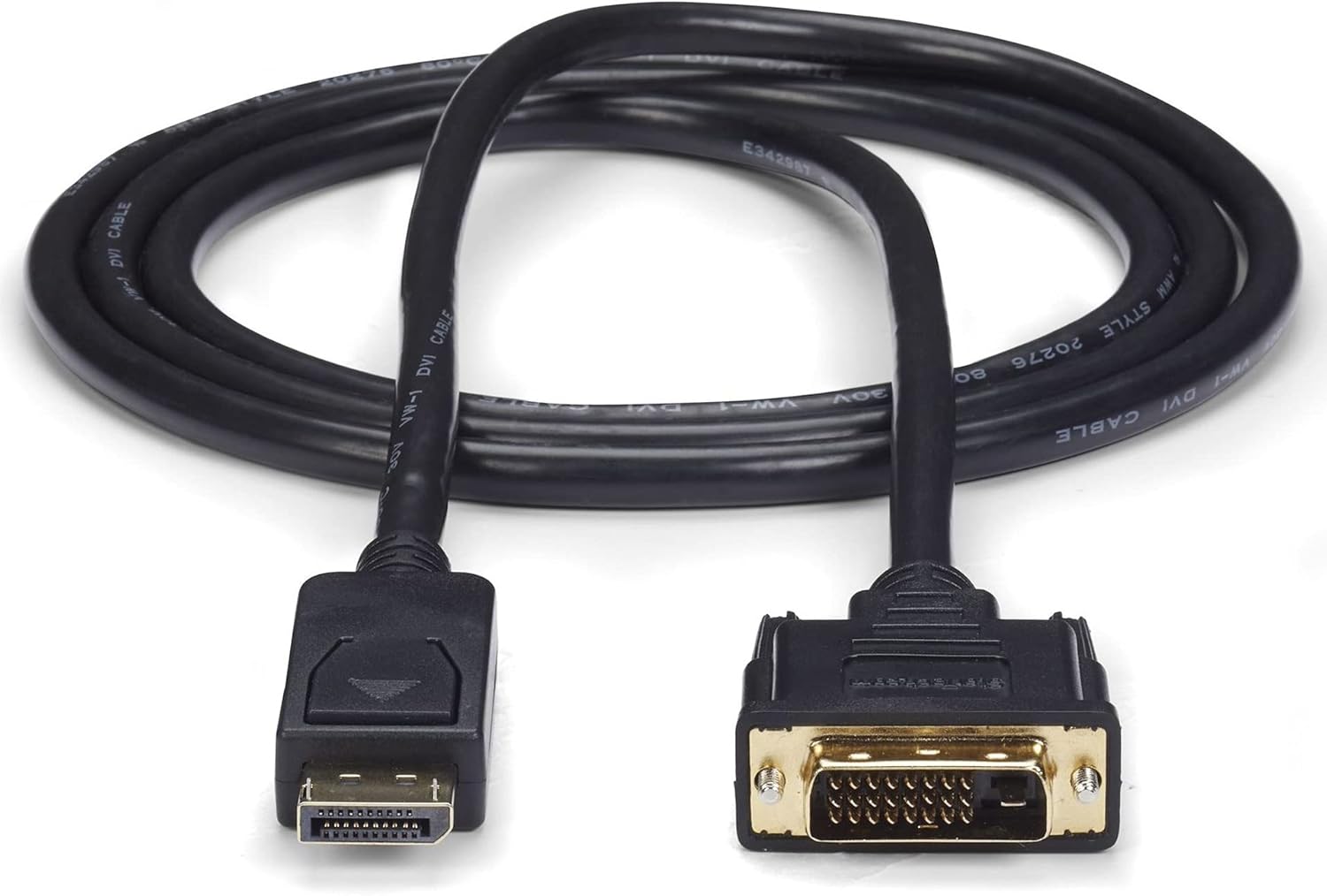StarTech.com 6ft (1.8m) DisplayPort to DVI Cable, DP to DVI-D Video Adapter Converter Cable, Replacement for DP2DVIMM6