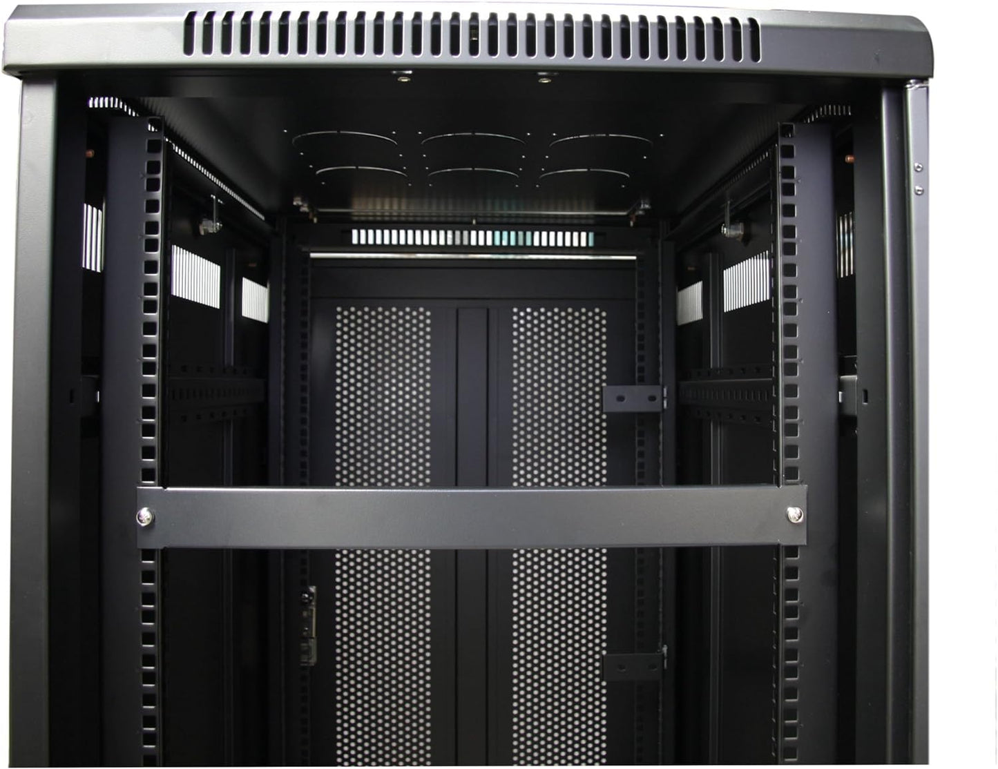 StarTech.com 1U Blanking Panel - Metal Rack Mount Filler Panel - for 19in Server Rack Enclosure or Cabinet - Steel - Black (BLANKB1