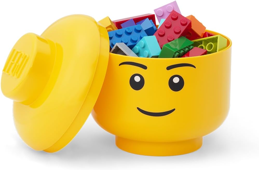 Room Copenhagen- Testa stoccaggio Mini Lego, Ragazzo, Polipropilene, Colore, 40331724