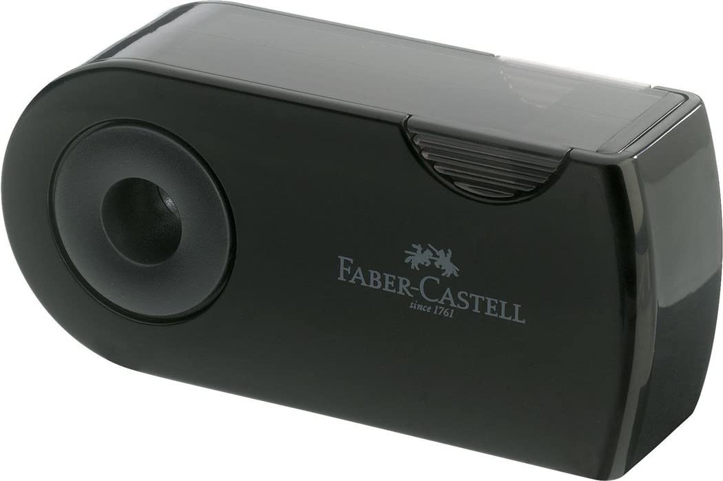Faber-Castell Sleeve 182700 Taille-Crayon double, noir