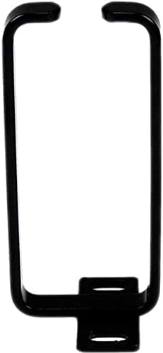 StarTech.com Anilla Pasacables en D Vertical de 1U para Gestión de Cableado en Armarios Racks de Servidores, Anillo Guiacables 4,5x10cm