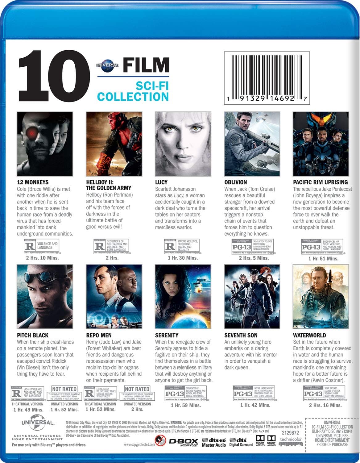 Universal 10-Film Sci-Fi Collection