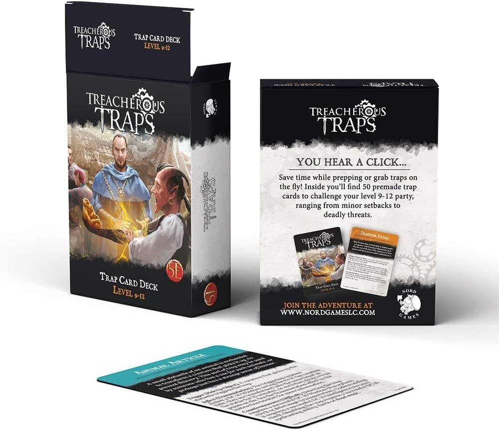 Treacherous Traps Deck Level 9-12 (5E