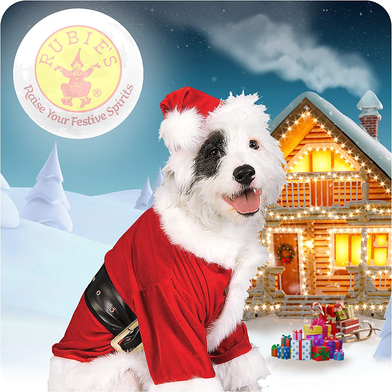 Rubie's - Disfraz de Navidad para Mascotas