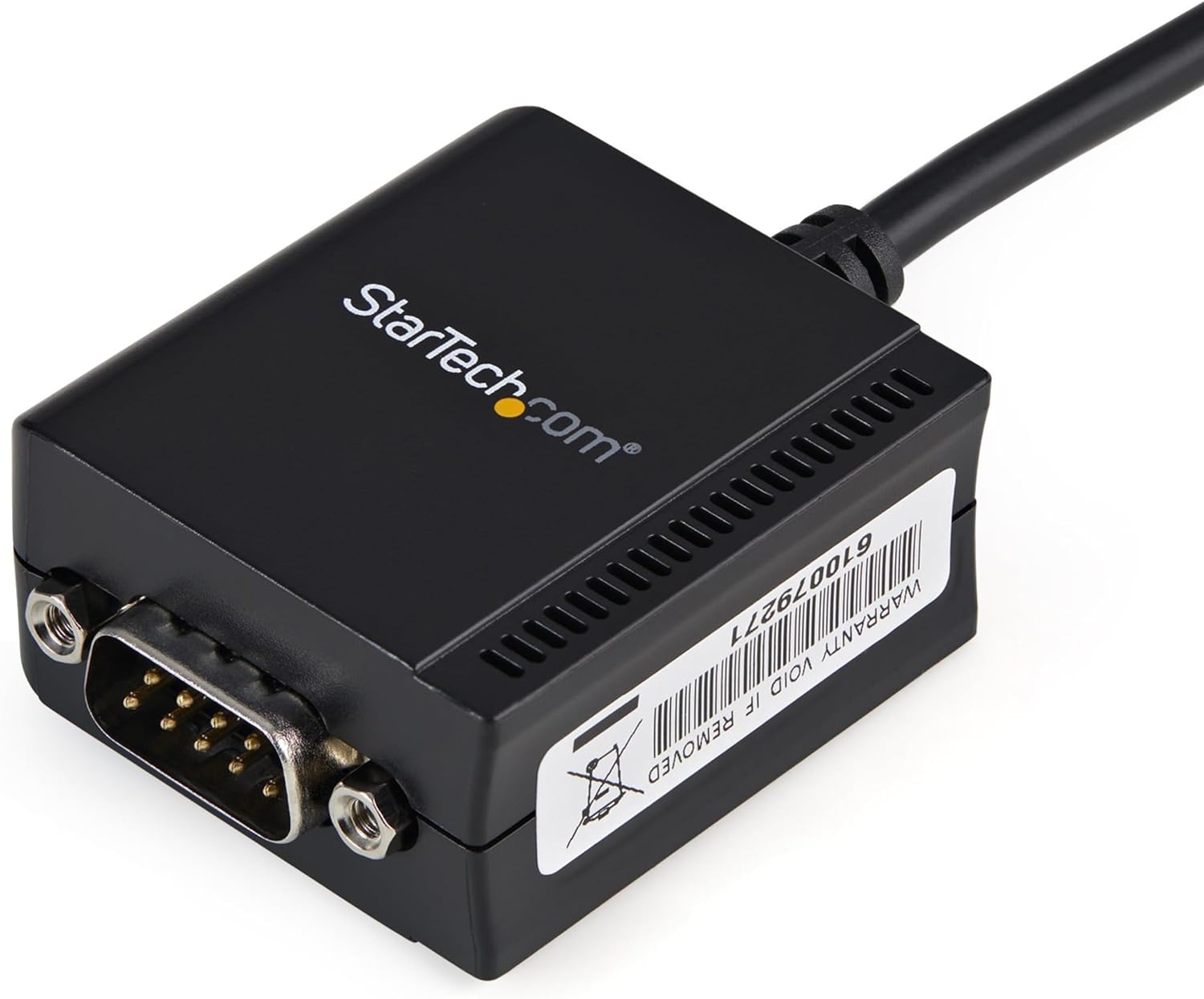 StarTech.com USB to Serial Adapter - 1 port - USB Powered - FTDI USB UART Chip - DB9 (9-pin) - USB to RS232 Adapter (ICUSB2321F