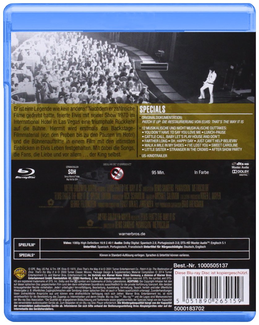 Elvis: Thats The Wa It Is (Special Edition (Blu-Ra