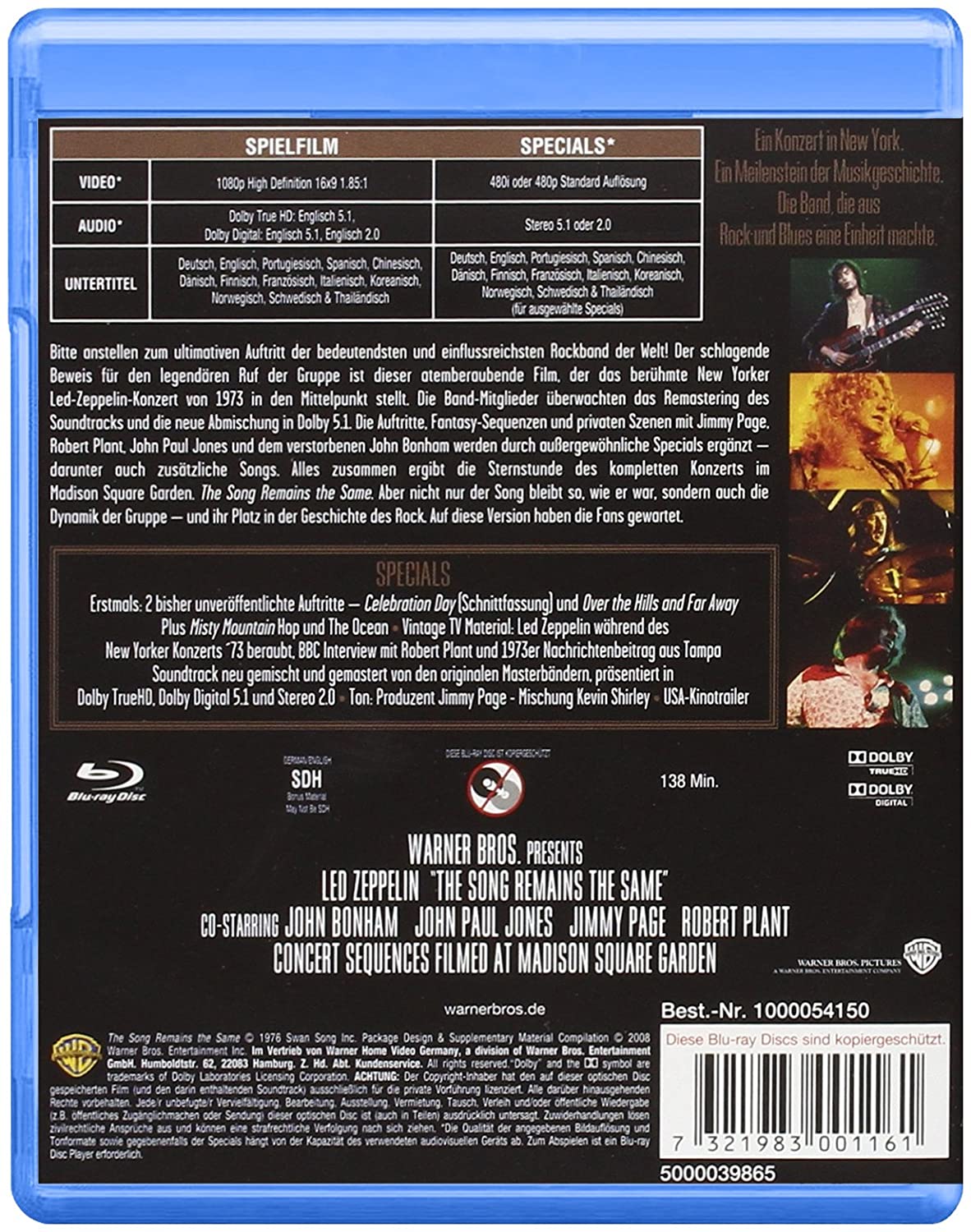 Led Zeppelin - The Song remains the Same