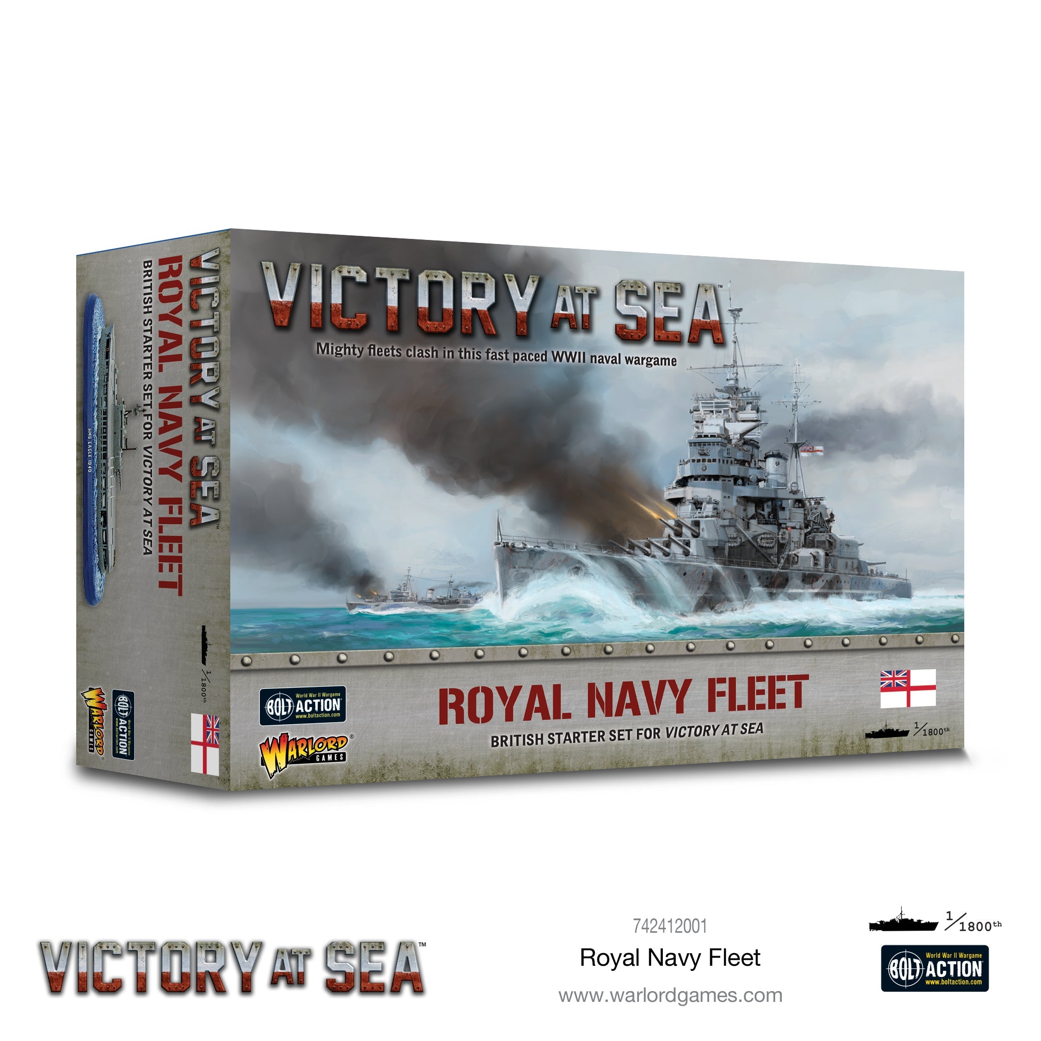 Warlord Games - Victory At Sea: Royal Navy Fleet (742412001