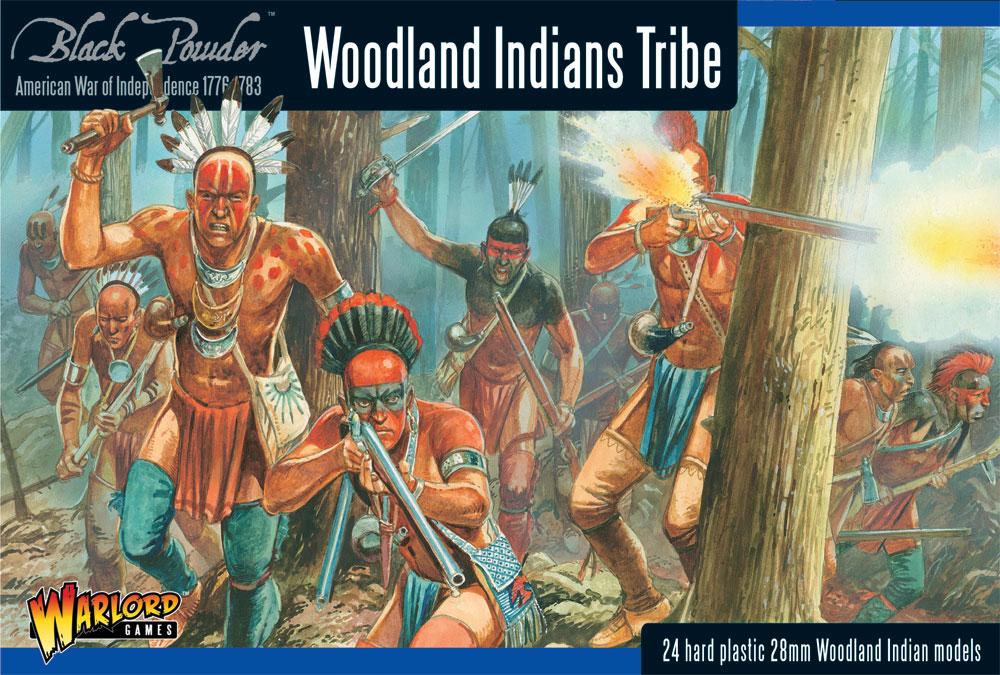 Black Powder - American War Of Independence - Woodland Indians Tribe (28mm