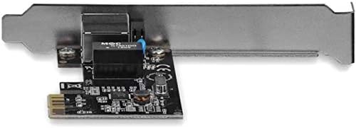 StarTech.com 1 Port PCIe Gigabit Network Server Adapter NIC Card - Dual Profile - Gigabit Desktop Adapter REV E Intel 6 Chip support (ST1000SPEX2