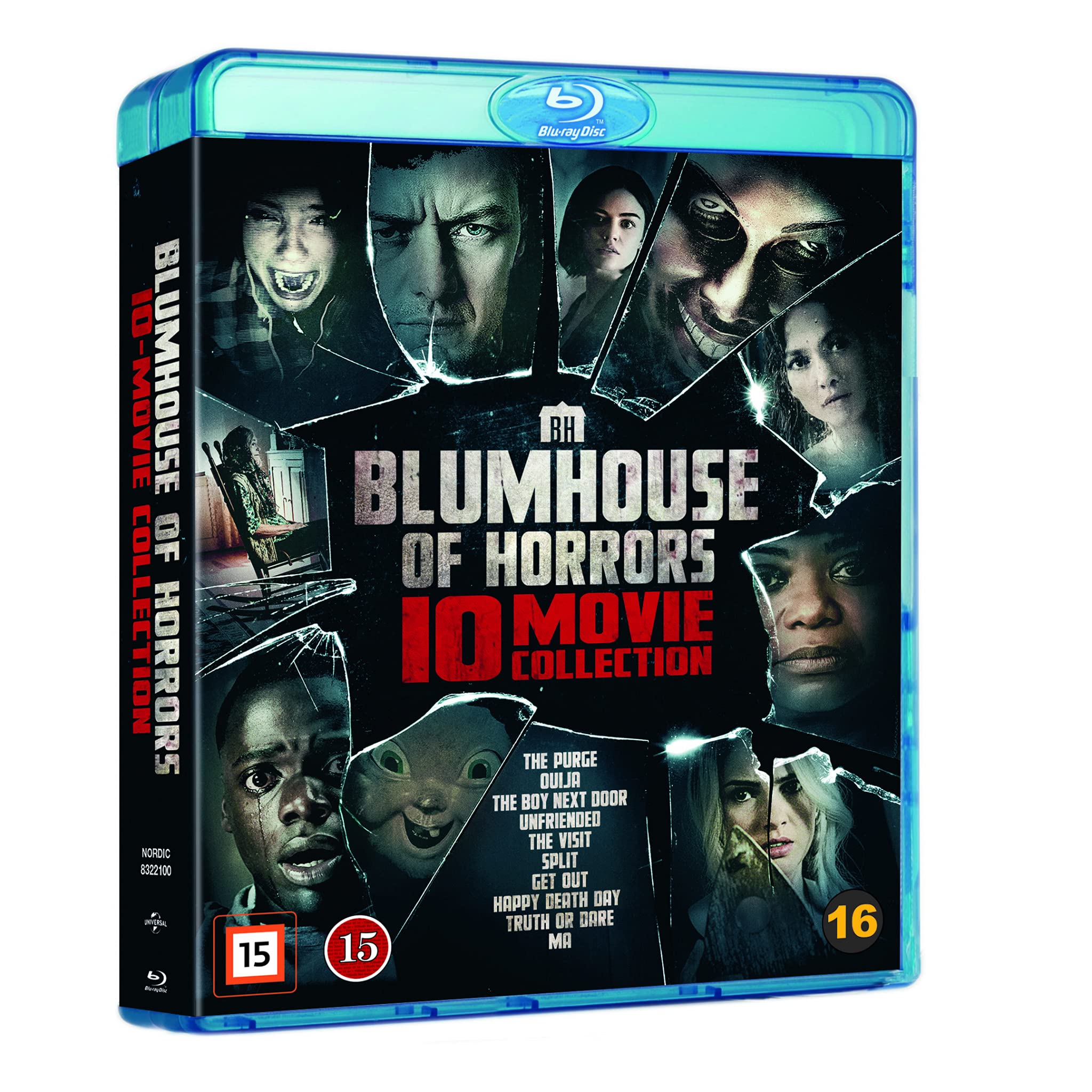 Universele Sony-Pads Nordic; Blumhouse of Horrors – 10 Movie Coll- Blu Ray
