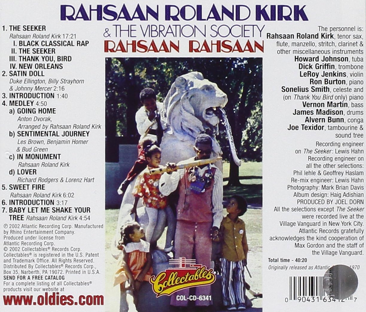 Rahsaan Roland Kirk - Rahsaan Rahsaan