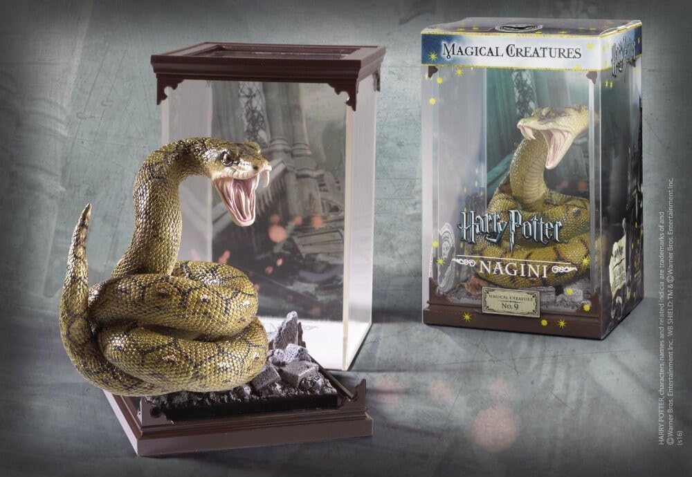 The Noble Collection - Magical Creatures Nagini - Hand-Painted Magical Creature #9 - Officially Licensed 7in (18.5cm) Harry Potter Toys Collectable Figures - For Kids & Adults