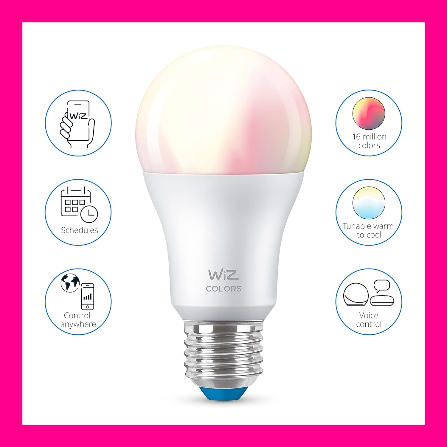Smart Light Bulb Philips 8718699787059 8 W E27 2200K 6500 K 806 Lm