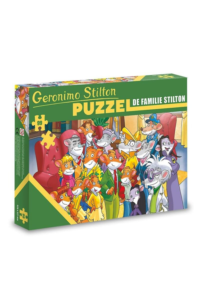 Geronimo Stilton puzzel - De familie Stilton: 99 stukjes
