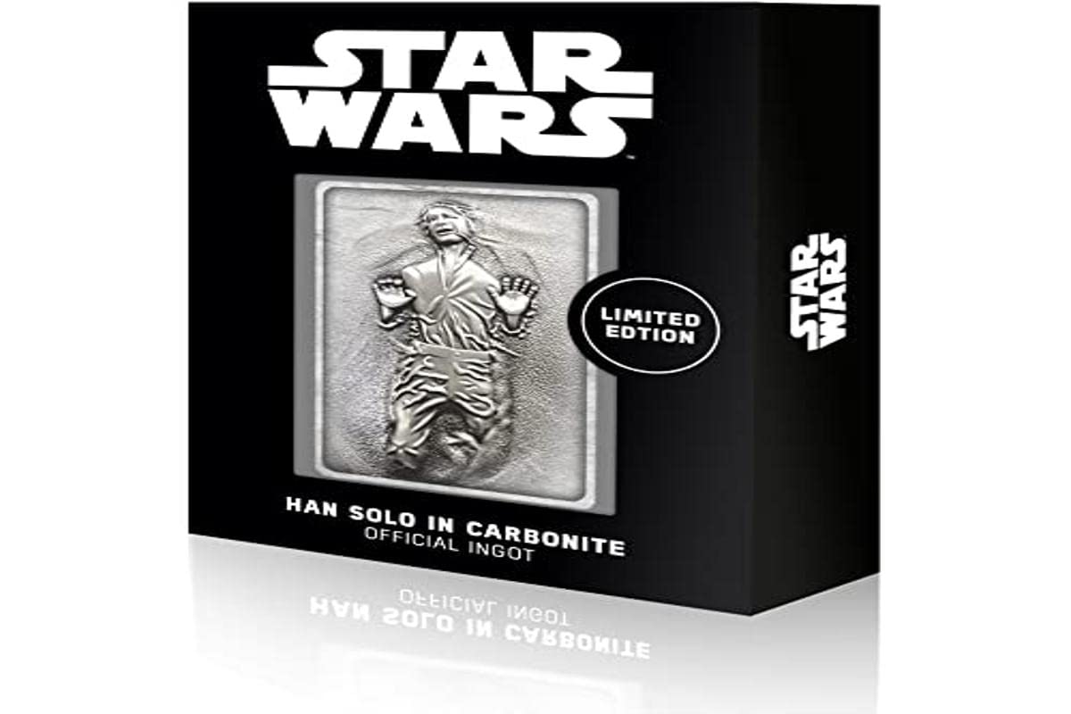 Star Wars K-001 Han Solo in Carbonite Limited Edition Metal Collectible, Multi-Colored