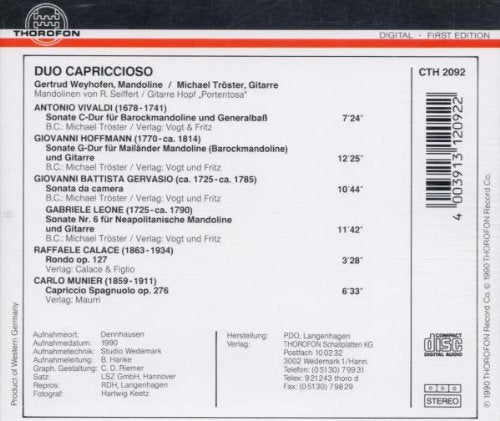 Duo Capriccioso / Various