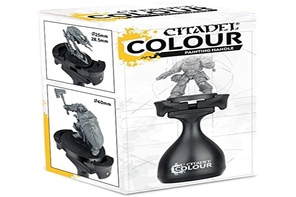 Games Workshop - Citadel Colour Painting Handle (Mk2), Black,grey