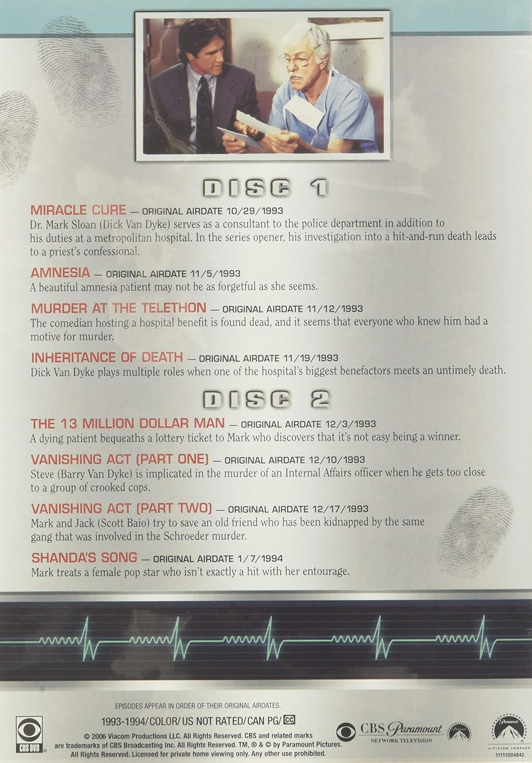Diagnosis Murder Season 1