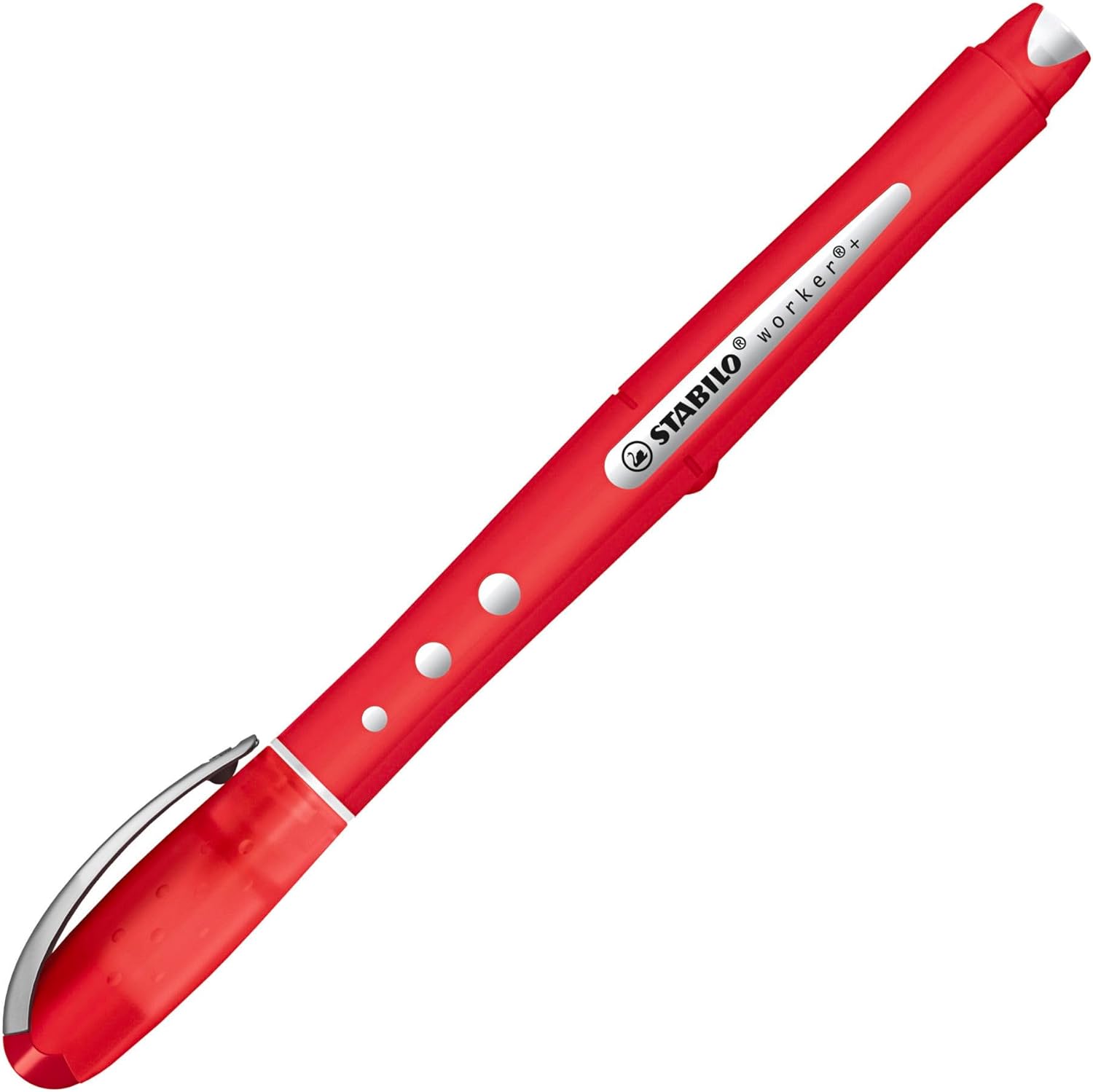 Rollerball - STABILO worker+ colorful - Wallet of 4 - Assorted Colours