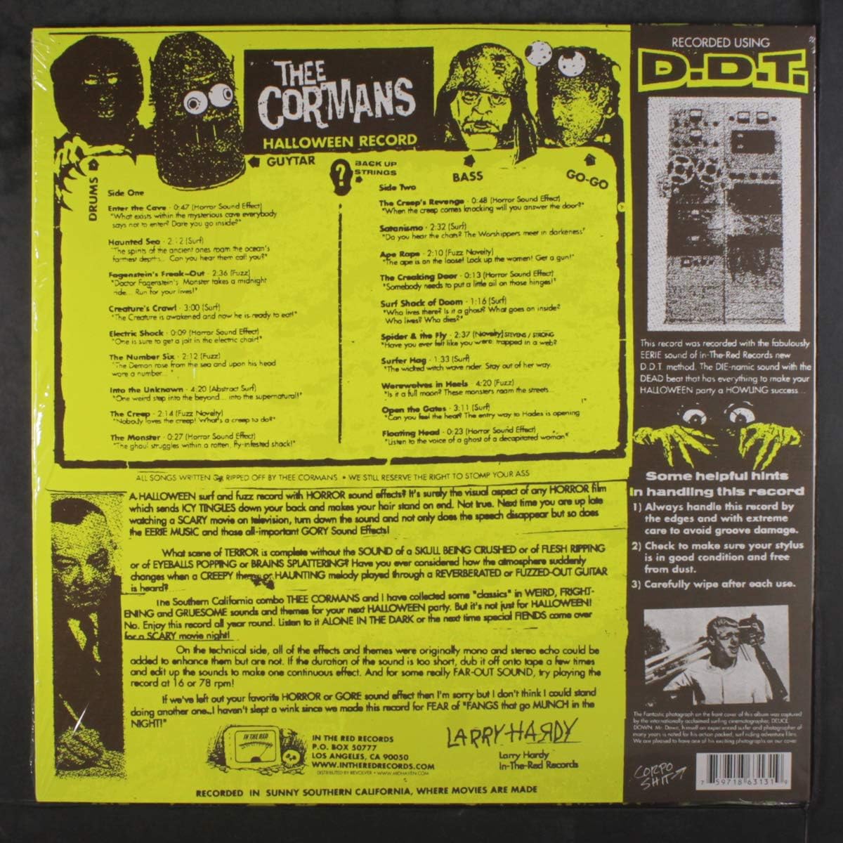 Halloween Record with Sound Effects