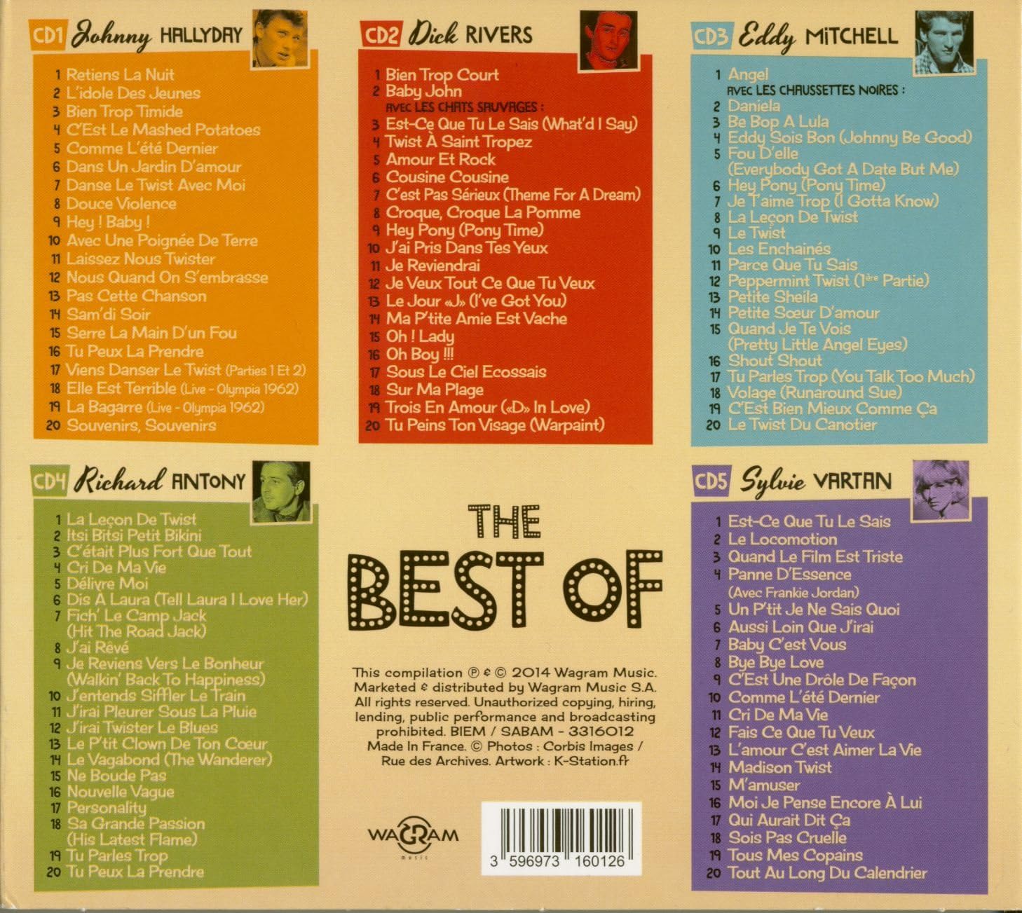 Various Artists - Best Of Des Legendes Yeyes