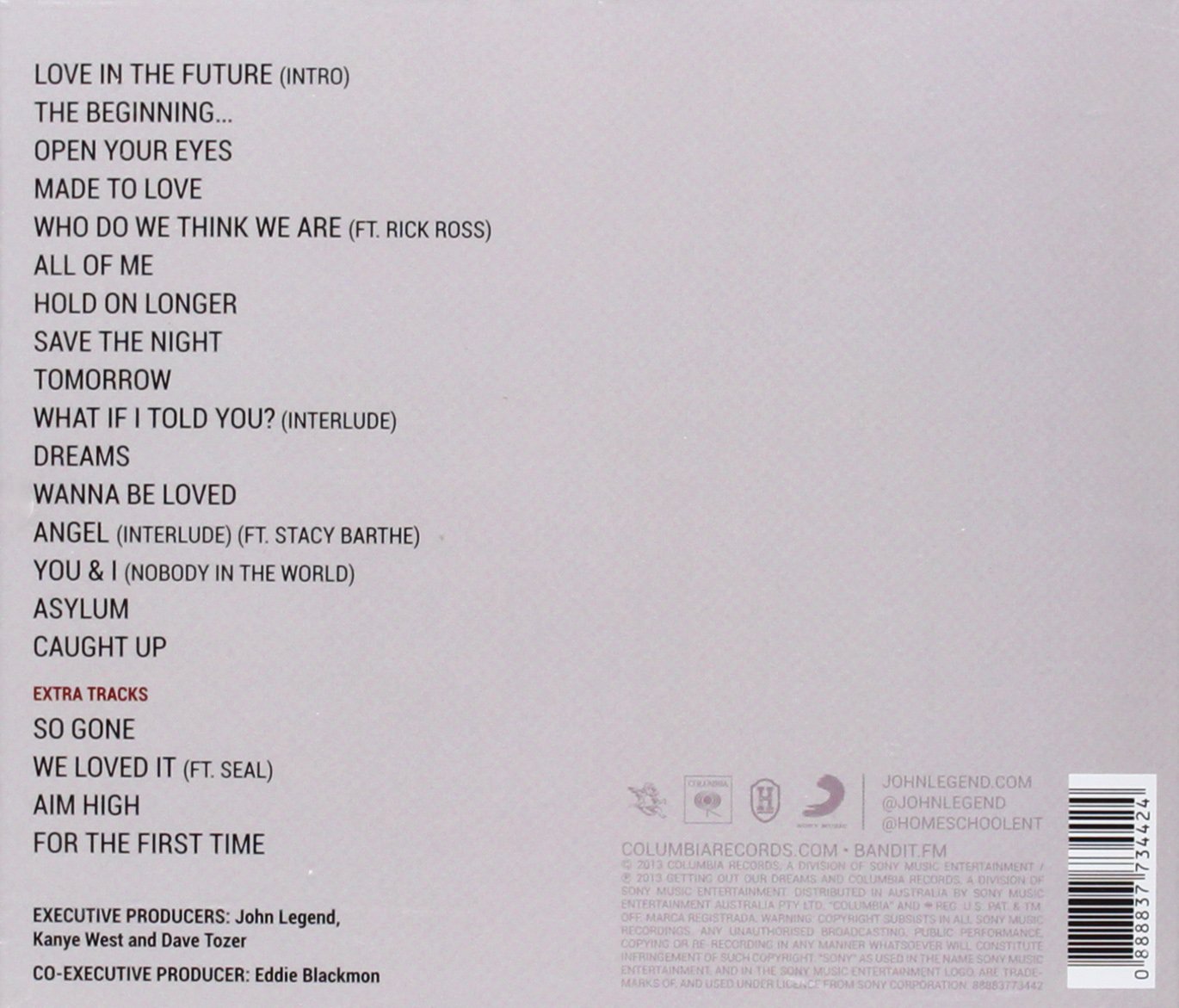 John Legend-Love In The Future