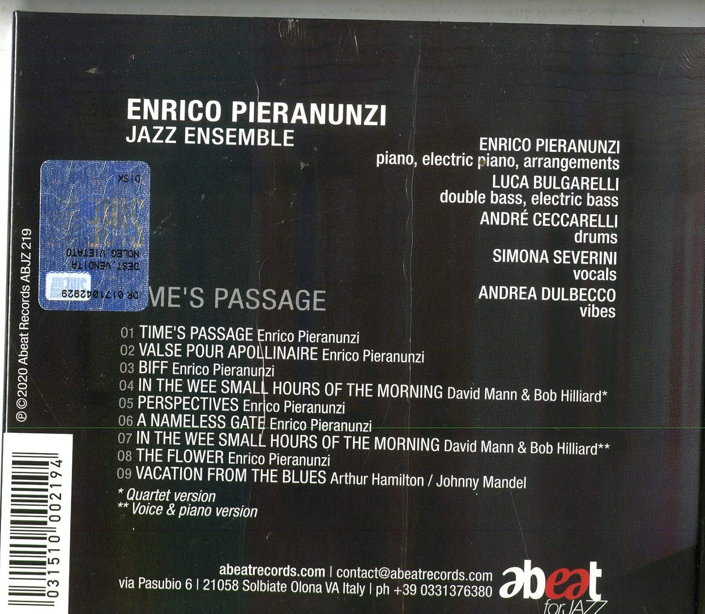 Time's Passage