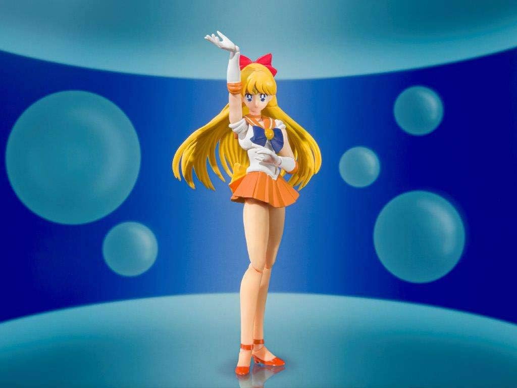 TAMASHII NATIONS - Sailor Venus (Animation Color Edition) Pretty Guardian Sailor Moon, Bandai S.H. Figuarts