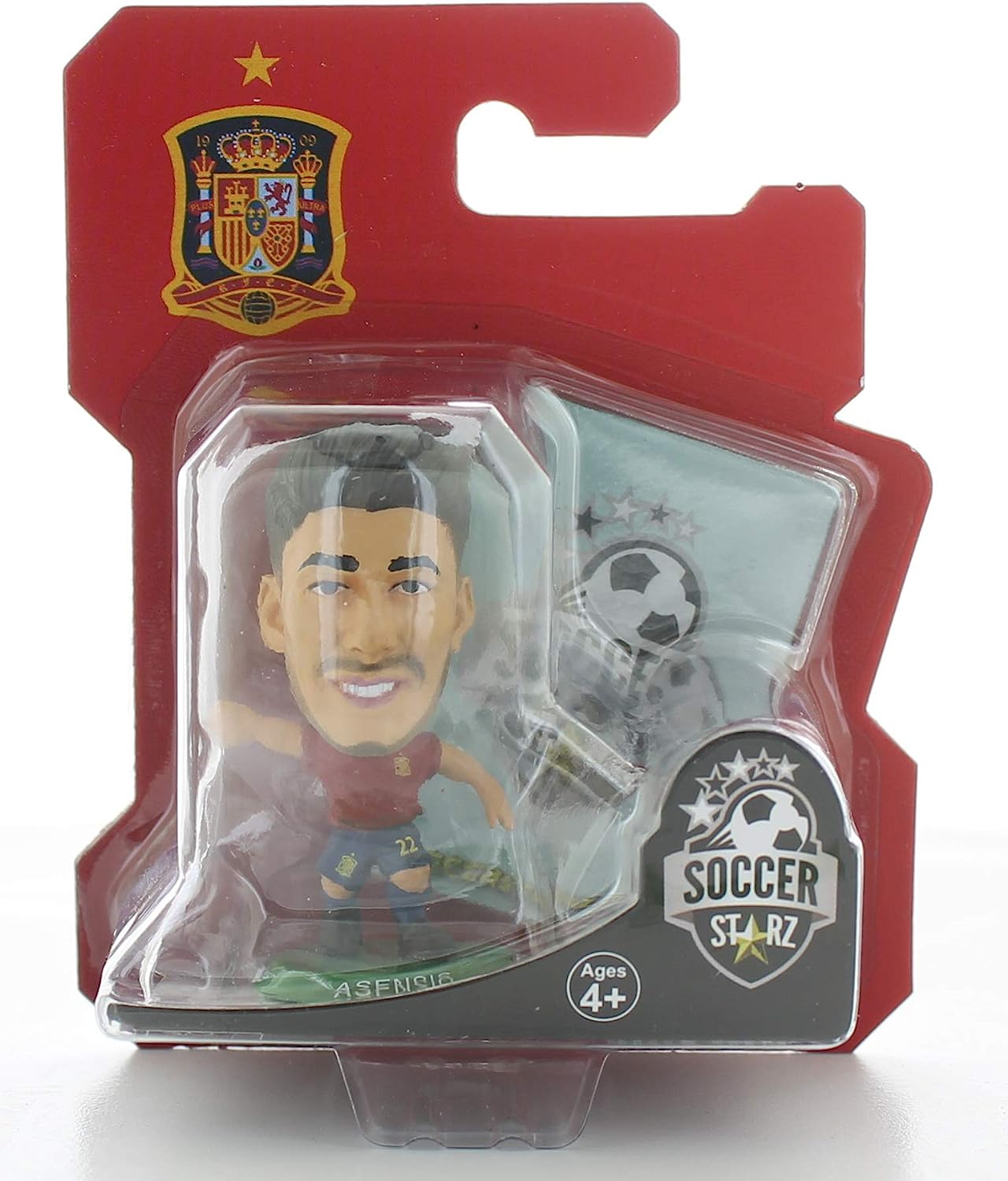 SoccerStarz Spain Marco Asensio Home Kit/Figures